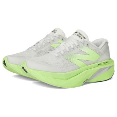 Imagem de New Balance FuelCell Supercomp Trainer V3 Tênis de corrida feminino, Azul claro/matéria cinza/reflexão, 8 Wide