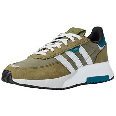 Imagem de adidas Originals Retropy F2, Verde rbita/prata met lico/oliva focado, 7.5