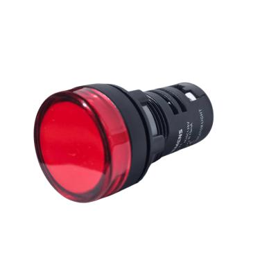 Imagem de Botão Sinaleiro Monobloco Led 125Vca/cc 3SB7 – Siemens | Vermelho Cód. 3SB7210-6AB20-1AA0