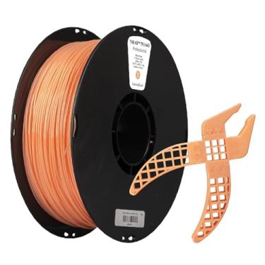 Imagem de Kexcelled Filamento TPU 1,75 mm laranja, filamento de impressora 3D macio flexível TPU 64D, carretel de 1 kg (1 kg), excelente elasticidade, serve na maioria das impressoras 3D FDM