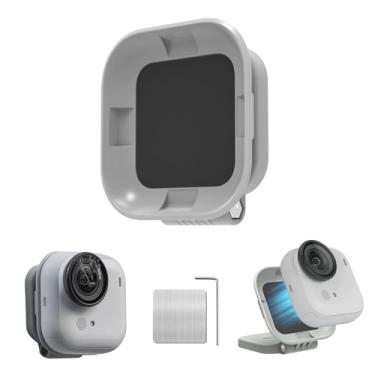 Imagem de Suporte de montagem ultra magnético Insta360 Go, adaptador de montagem de liberação ultrarrápida de dupla face, suporte de parede para acessórios Insta360 Go Ultra, para desktop, viagens ao ar livre