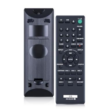 Imagem de Controle remoto de substituição RM-ASU100 adequado para Sony 5-Disc CD Changer Compact Disc Player CDPCE500 CDP CE500 CDP-CE500