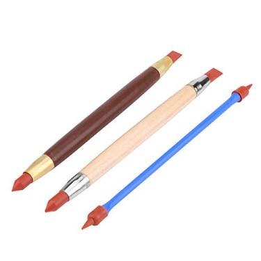 Imagem de GLOGLOW Fechar a Modelagem de Clycultura Próxima Penling Pen - 3pcs Define a Cabeça de Silicone para Eliminar o Treinamento Ideal e o Treinamento de Argila