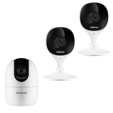 Imagem de Kit Câmeras Internas WIFI Com 2 IMX C e 1 Im4 C Intelbras