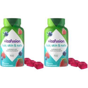 Imagem de Multivitamínico Vitafusion Hair Skin Nails com biotina 270 ct