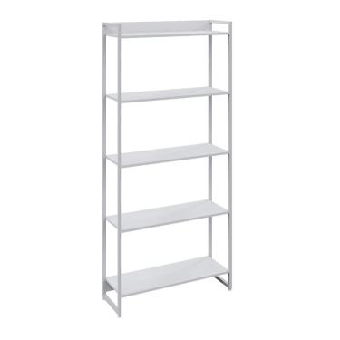Imagem de Estante Dynamica 80x30x187cm C/05 Prateleiras Branco Chess / Est.branca Branco Chess / Est.branca
