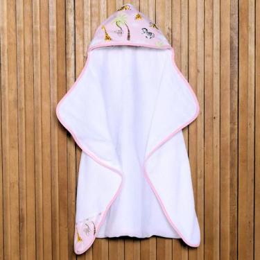 Imagem de Toalha de Banho Bebê Dupla Camada 100% Algodão - Mãe e Filho Enxovais 