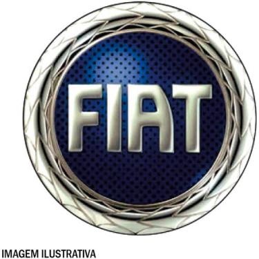 Imagem de Kit Com 4 Emblemas Para Calota Fiat Azul 51mm - MARÇON