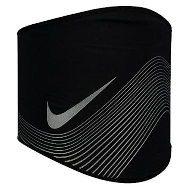Imagem de NIKE Thermathree_browse-bin) Aquecedor de pescoço de inverno para corrida de futebol preto/reflexivo, preto, G-GG