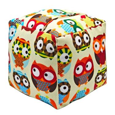 Imagem de Rolha de porta ponderada decorativa com design de cubo quadrado para portas de casa e escritório