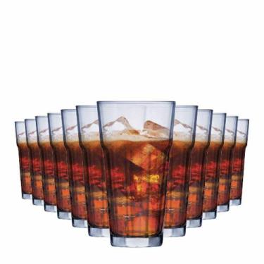 Imagem de Jogo de Copos de Vidro Conic Max Para Água e Suco 380ml 12 Pcs Ruvolo