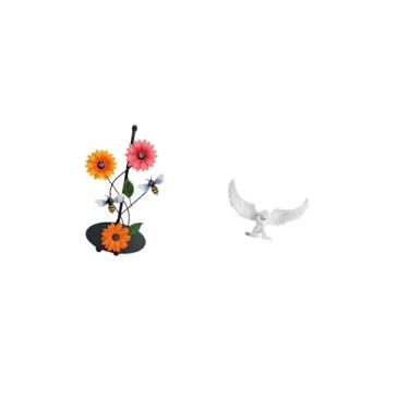 Imagem de Fenteer Suporte para Papel Toalha em Forma de Anjo, Antiderrapante, Vertical, em Resina, Artesanal, Escultura Decorativa para Casa, Escritório, Inauguração de