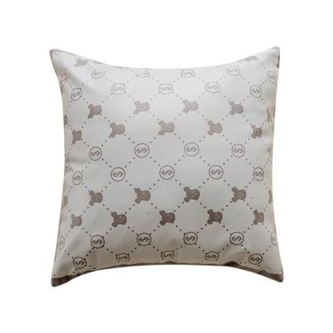 Imagem de Capa de travesseiro com padrão floral moderno 45x45cm Tech Fabric - yi