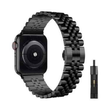 Imagem de Pulseira De Aço Inoxidável Para Apple Watch Ultra 49mm 45mm 41mm 44mm 