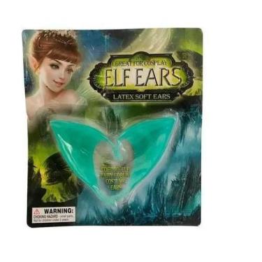Imagem de Par Orelhas De Elfo Neon Fluorescente Fantasia - Elf Ears