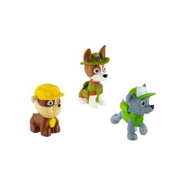 Imagem de Paw Patrol Topper Trio Rubble, Tracker E Rocky