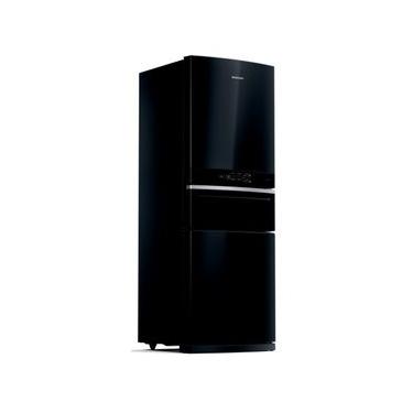 Imagem de Geladeira Brastemp Inverse 3 Frost Free 419 litros cor Preta com Freeze Control Pro - BRY59CE
