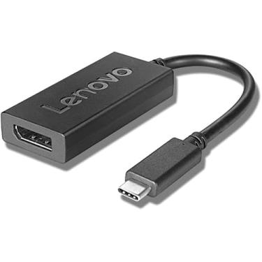 Imagem de Lenovo Adaptador USB-C para DisplayPort 4K (3840 x 2160) compatível com todos os PCs e Chromebook
