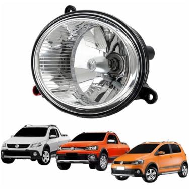 Imagem de Farol Auxiliar De Milha Vw Saveiro Cross G5 2009 Até 2013 Saveiro Cross G6 2013 Até 2016 Crossfox 2011 Até 2014 Original Arteb Lado Esquerdo Motorista