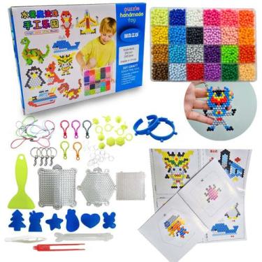 Imagem de Brinquedo educativo magic water beads meninos contas magicas bolinhas 