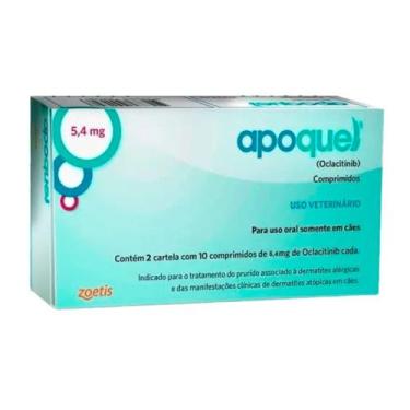 Imagem de Apoquel 5,4 mg 20 Comprimidos - Zoetis