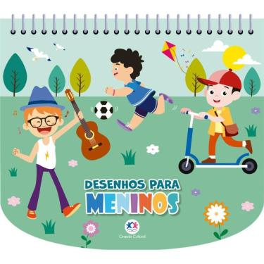 Imagem de Desenhos para meninos - Livro com canetinha
