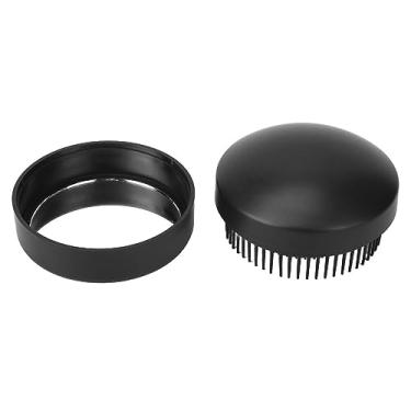 Imagem de CUOFYUNL Pente Espelho Portátil Destacável Macio Reutilizável Leve Escova de Cabelo com Espelho para Maquiagem Viajando para Casa