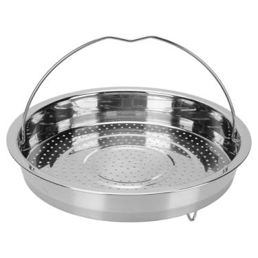 Imagem de AUNMAS Cesta de de Aço Inoxidável Com Alça, Cremalheira de Vegetal de Grau Alimentício 304 para Cozinhar Bolinhos Vegetais Frutos do Mar Em Panelas (S)