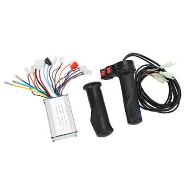 Imagem de KIMISS Conjunto de Controlador de Velocidade Escovado para Bicicleta Elétrica de 350 W Com Função Reversa - Punho do Acelerador de Três Velocidades para Bicicletas e Motocicletas Elétricas de 24 V e
