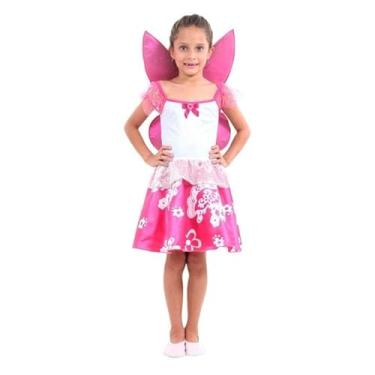 Imagem de Fantasia de Fada das Flores Infantil de Carnaval