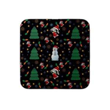 Imagem de Ladrilho Decorativo de Cerâmica com Estampa de Ano Novo para Natal