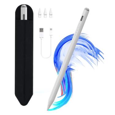 Imagem de Caneta Stylus Pencil para iPad 11/10/9/8/7/6, Pro M4/13/32.8 cm/27.9 cm, Air M3/M2/5/4/3, Mini 6/5