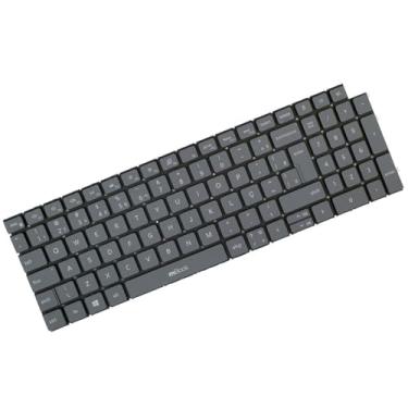 Imagem de Teclado mBook para Dell Inspiron 5510 Cinza Com Led