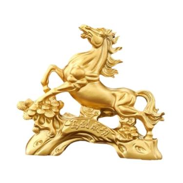 Imagem de Ｂｅｓｇａ Estátua de Cavalo para Mesa, Ornamento Colecionável, Miniaturas de Cavalos, Escultura em Resina para Decoração de Mesa e Festas