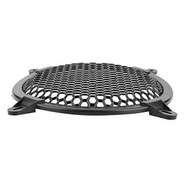 Imagem de Mingzhe Capa de Alto-falante Preta para Proteção de Malha de Plástico de áudio de Carro, 6 Polegadas 8 Polegadas 10 12, Subwoofer de (20,3 cm/8 pol.)