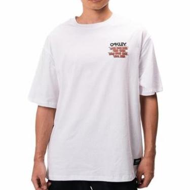 Imagem de Camiseta Oakley B1B Wall WT25 Masculina-Masculino