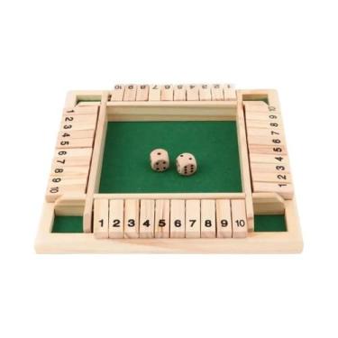 Imagem de Jogo de Tabuleiro de Luxo para Adultos - 4 Lados, Caixa Fechada, Nb200