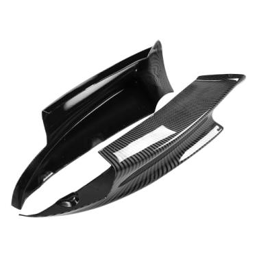 Imagem de Acouto Par de Spoiler de Pára-choque Dianteiro Divisor de Defletor de Lábio E90 E92 E93 M3 - Protetor de Pára-choque de Carro Aerodinâmico, Material ABS, Fácil Instalação e Desempenho (Aparência de