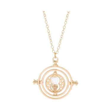 Imagem de Colar mágico time turner 360 rotativo ampulheta potters cosplay conver