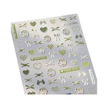 Imagem de Adesivos De Unhas Para Festa De Frutas: Abacaxi, Pitaya, Kiwi, Maçã, M