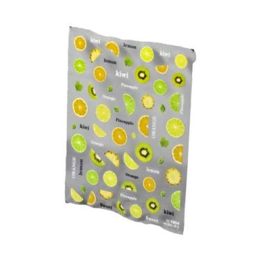 Imagem de Adesivos De Unhas Para Festa De Frutas: Abacaxi, Pitaya, Kiwi, Maçã, M