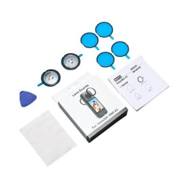 Imagem de Protetor De Lente Anti-Risco Para Câmera De Ação Insta360 X3, Tampa Pr