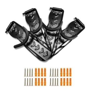 Imagem de Kit 4 Suporte Parede Gancho Resistente Casa Apartamento Pendurar Bicicleta Bike Universal (2)