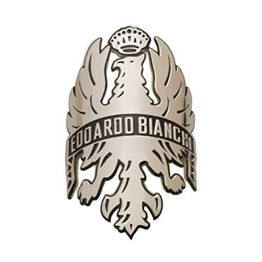 Imagem de Gepinke Adesivos MTB Bike Head Badge Decalque Adesivo BMX Dobrável Bicicleta Frame (Bianchi (Prata))