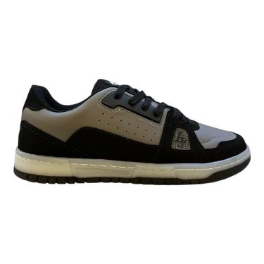 Imagem de Tenis Masculino Lejon Casual Conforto Street Retrô Skatista Antiderrapante 0009 Cinza-Masculino