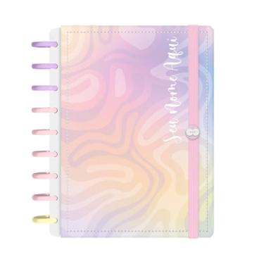 Imagem de Caderno De Disco Iscool Inteligente Personalizado 140 Folhas Color Waves Sweet M+