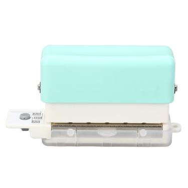 Imagem de Máquina de encadernação de perfurador MUNEFE, perfurador de 6 furos, perfurador de folhas soltas de 6 furos, máquina de encadernação de livros criativos para scrapbooking de