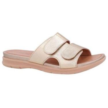 Imagem de Tamanco Feminino Fecho-Flex Ouro Light Usaflex AA30017-Feminino
