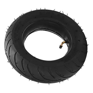 Imagem de Generic Conjunto de Pneus Com Tubo Interno de Borracha Espessa 90/65-6,5 para Mini Bicicleta de Bolso, Kit de Substituição de Absorção de Choque Durável para Pilotos de Mini Bicicleta de Sujeira de