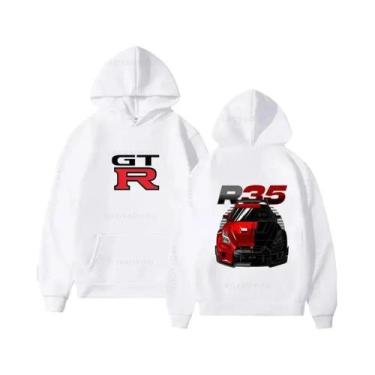 Imagem de Moletom Masculino De Manga Longa Com Capuz Estilo Streetwear Initial D